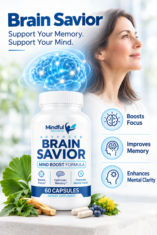 Brain Savior brain health supplement bottle